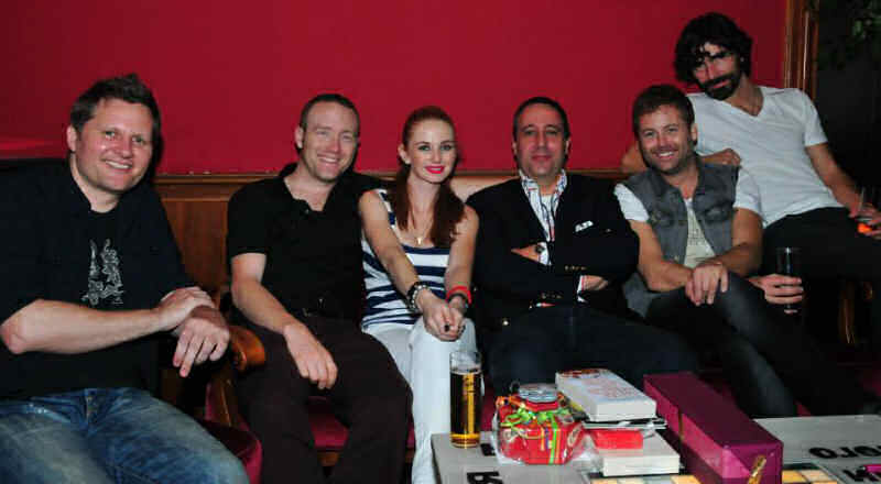 Con Lena Katina e la band delle t.A.T.u. a Colonia